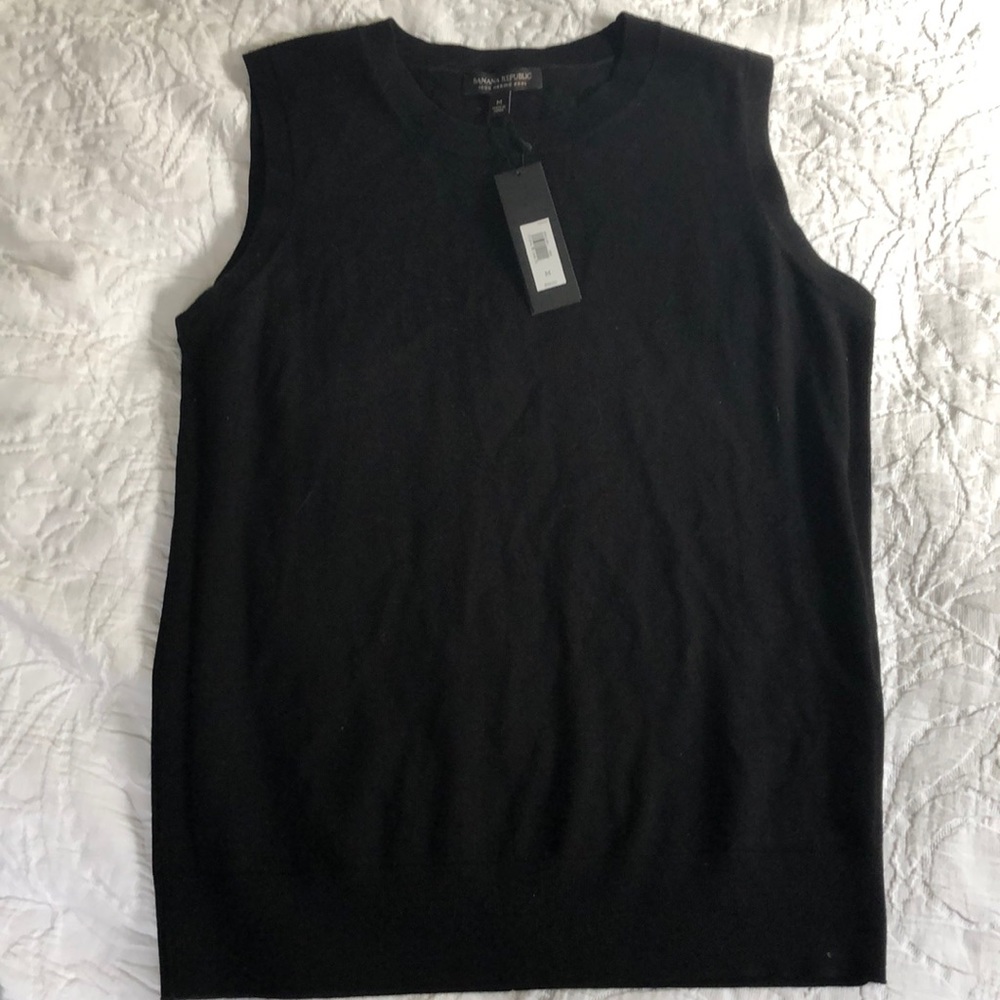 Banana Republic merino wool tank